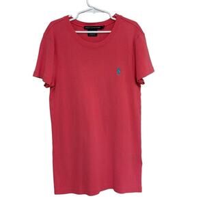 Vintage Y2K Ralph Lauren Sport Cotton Baby Tee in Pink - Size S